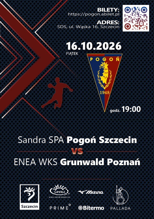 Bilety Sandra Spa Pogoń Szczecin vs Enea WKS Grunwald Poznań