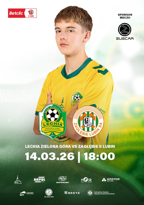 Bilety KS Lechia Zielona Góra vs Zagłębie II Lubin