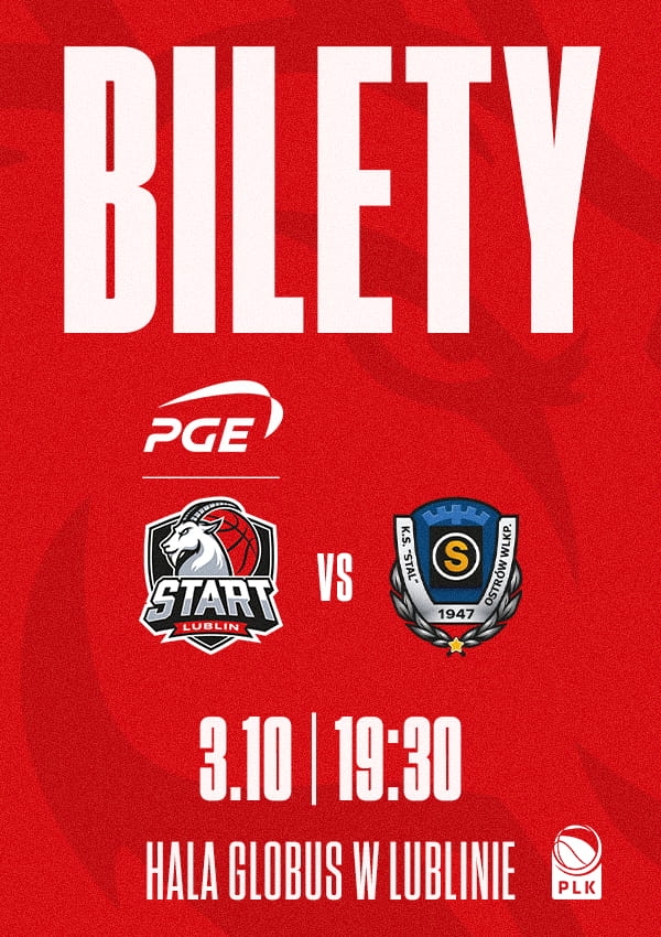 Bilety PGE Start Lublin vs Tasomix Rosiek Stal Ostrów Wielkopolski