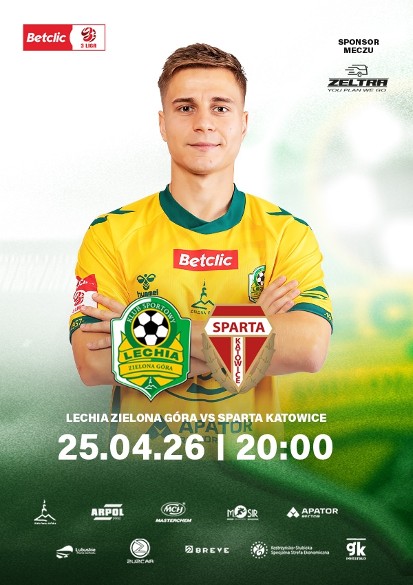 Bilety KS Lechia Zielona Góra vs BKS Sparta Katowice