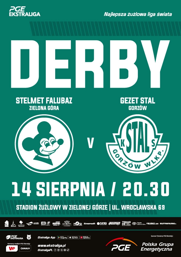 Bilety STELMET FALUBAZ Zielona Góra vs GEZET STAL Gorzów Wielkopolski