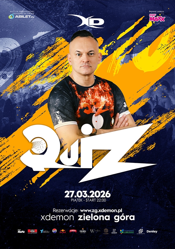 Bilety DJ QUIZ w X-Demon Zielona Góra