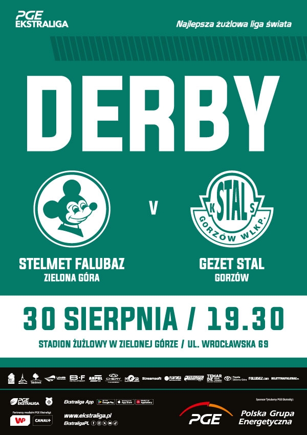Bilety STELMET FALUBAZ Zielona Góra vs. GEZET STAL Gorzów Wielkopolski - PLAY DOWN
