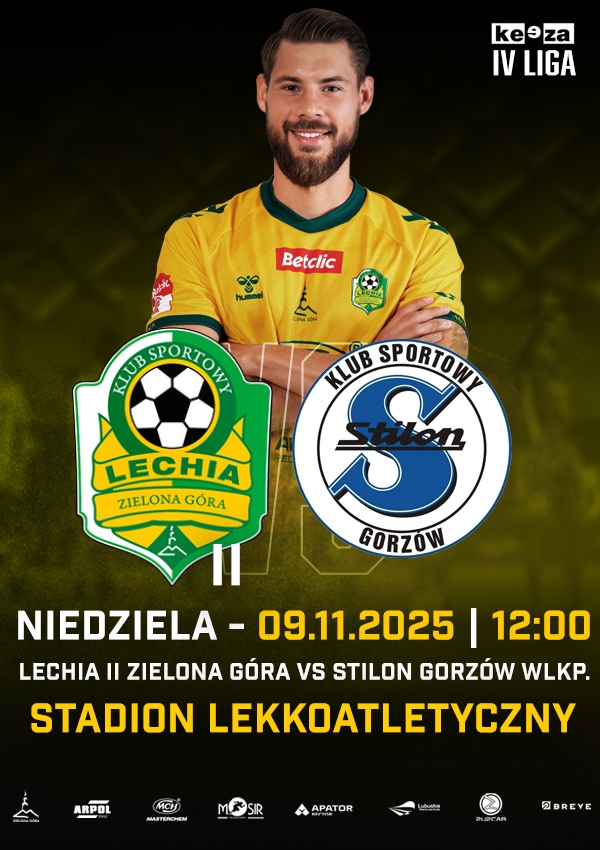 Bilety Lechia II Zielona Góra vs Stilon Gorzów Wlkp.