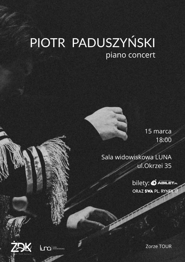 Bilety Piotr Paduszyński piano concert