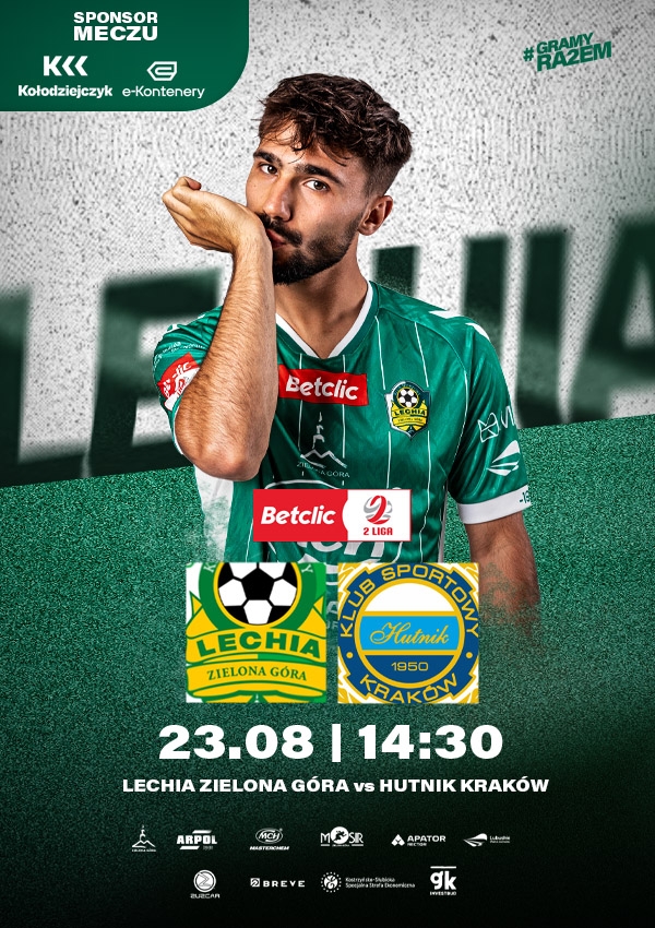 Bilety KS Lechia Zielona Góra vs KS Hutnik Kraków