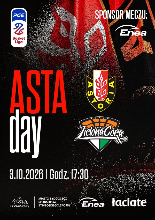 Bilety Enea Łaciate Astoria Bydgoszcz vs Zastal Zielona Góra