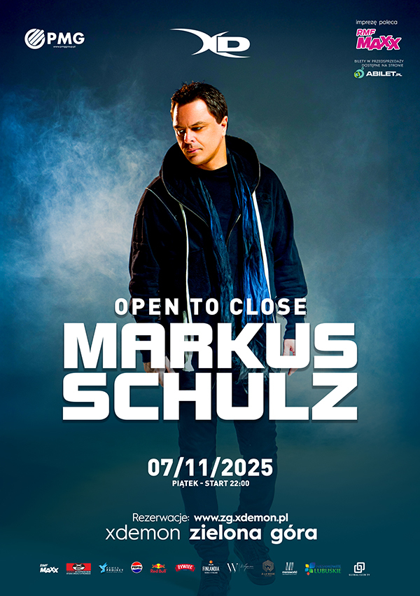 Bilety Markus Schulz - Open To Close - Special 8h Set I X-Demon Zielona Góra