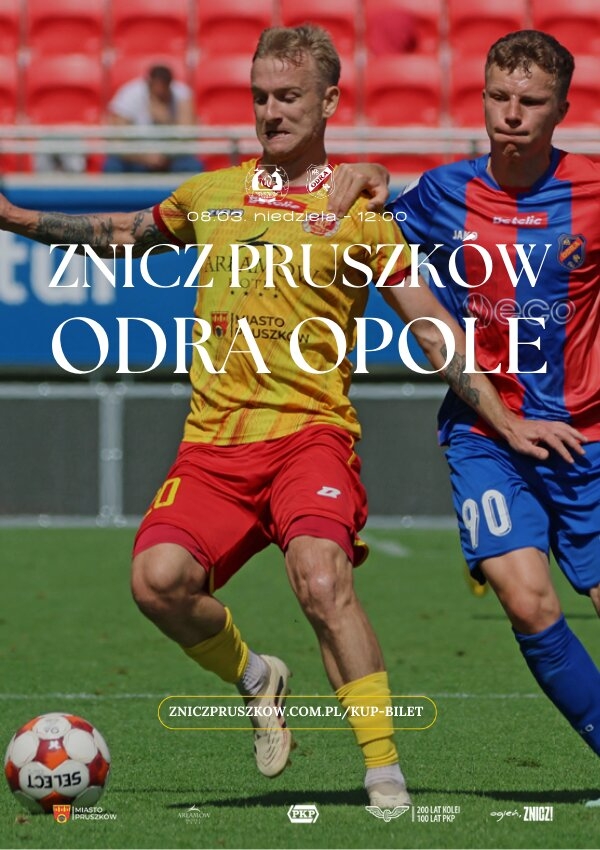 Bilety MKS Znicz Pruszków vs Odra Opole