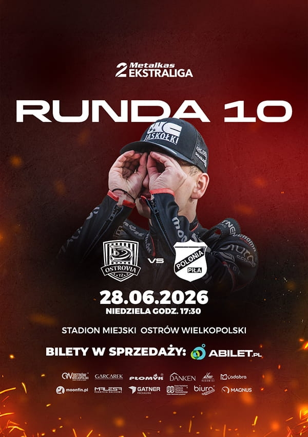 Bilety MOONFIN MAGNUS Ostrów Wielkopolski vs POLONIA Piła