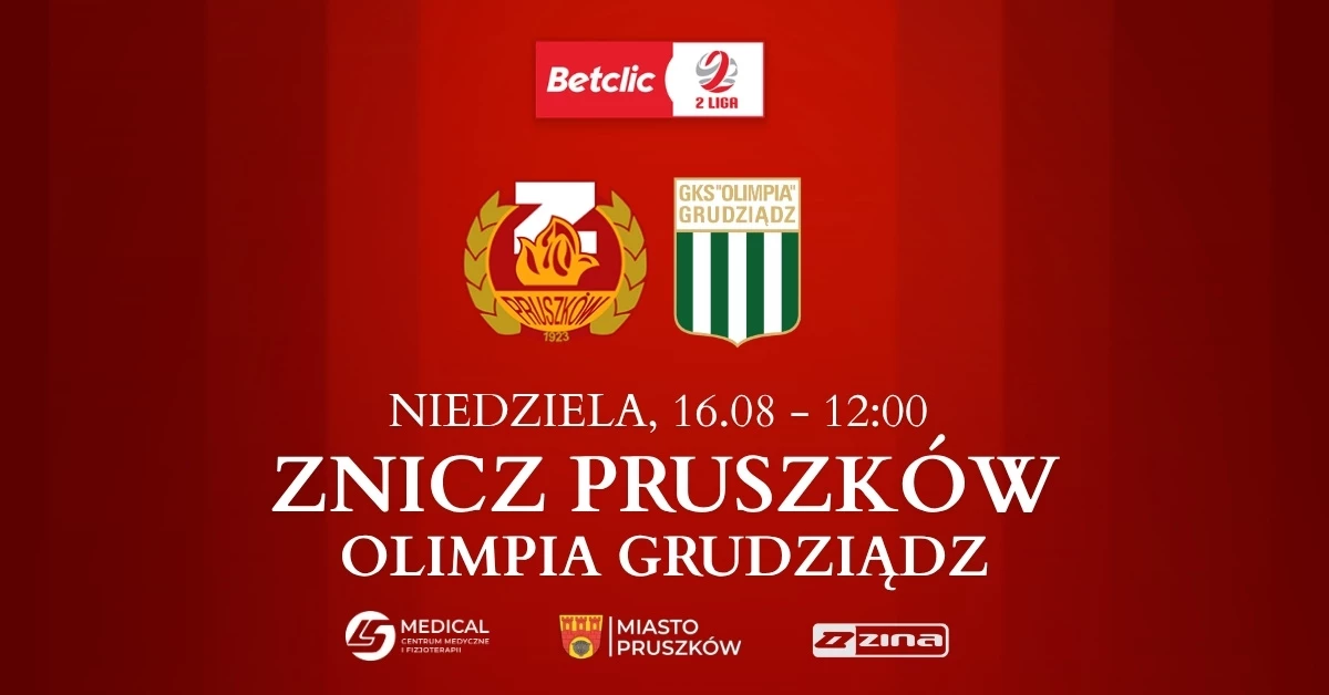 MKS Znicz Pruszków vs Olimpia Grudziądz