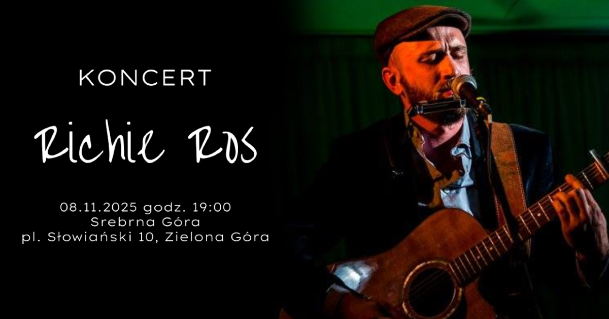 Koncert Richie Ros - muzyczna opowieść o nadziei i sile ducha
