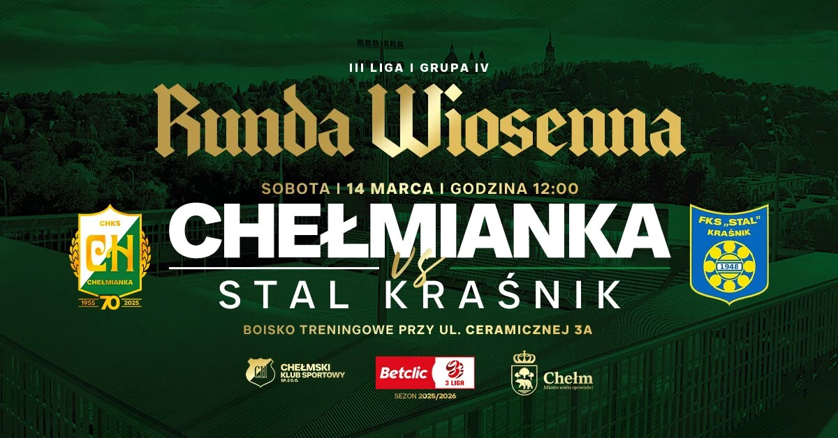 CHKS Chełmianka Chełm vs Stal Kraśnik
