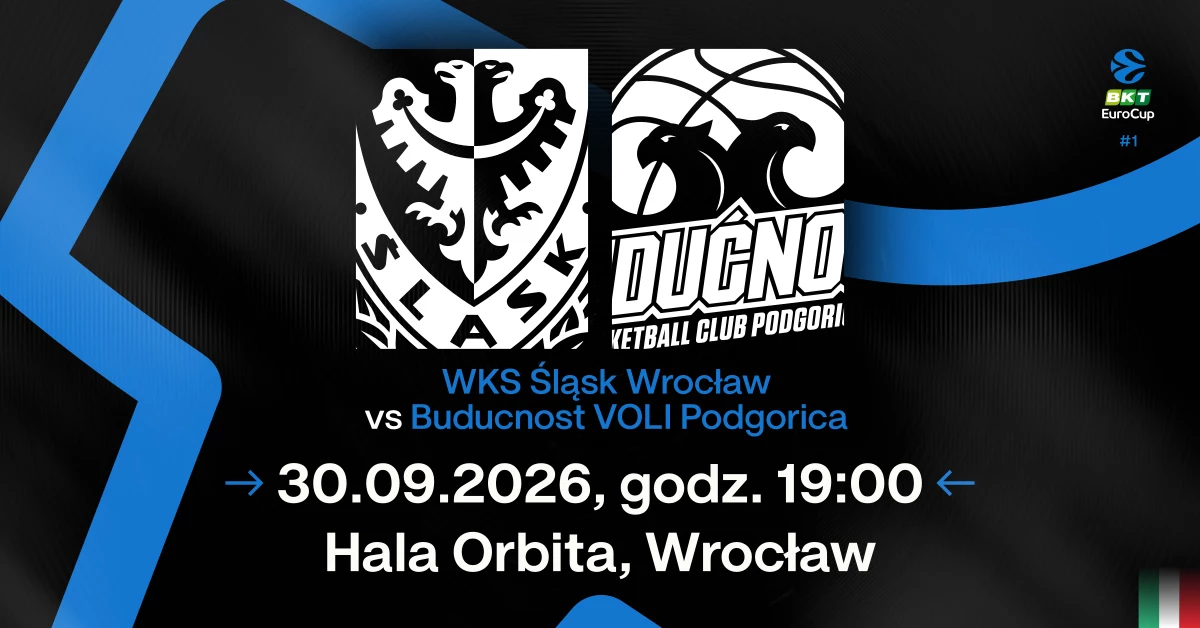 WKS Śląsk Wrocław vs Buducnost VOLI Podgorica