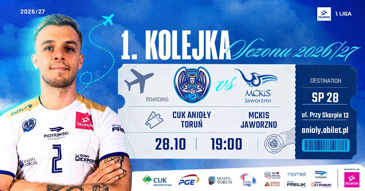 CUK Anioły Toruń vs MCKiS Jaworzno