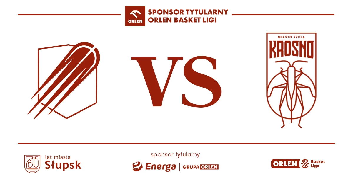 Energa Czarni Słupsk vs Miasto Szkła Krosno