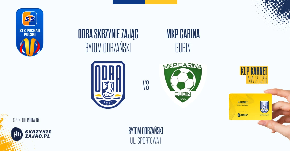 ODRA Skrzynie ZAJĄC Bytom Odrzański vs MKP Carina Gubin