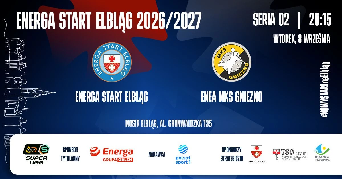 Energa Start Elbląg vs ENEA MKS Gniezno