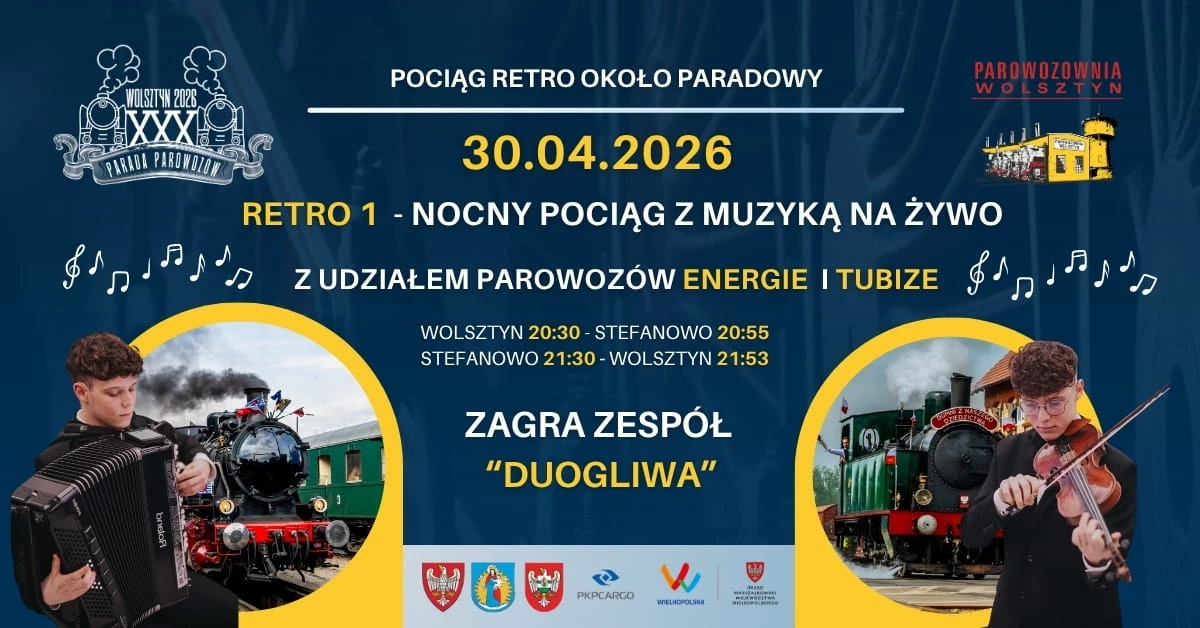 RETRO 1 - Nocny pociąg z muzyką na żywo