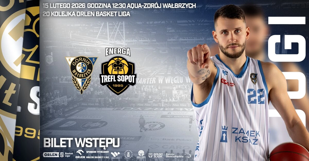 Górnik Zamek Książ Wałbrzych vs ENERGA Trefl Sopot