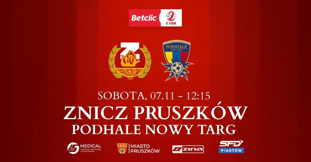MKS Znicz Pruszków vs Podhale Nowy Targ