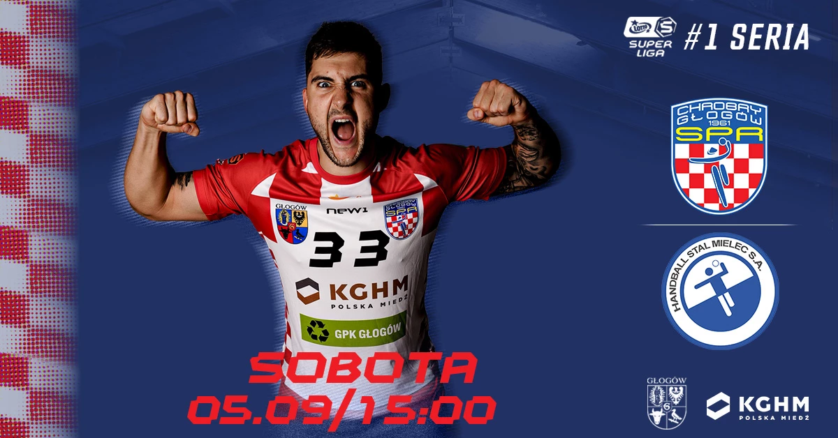 KGHM Chrobry Głogów vs Handball Stal Mielec