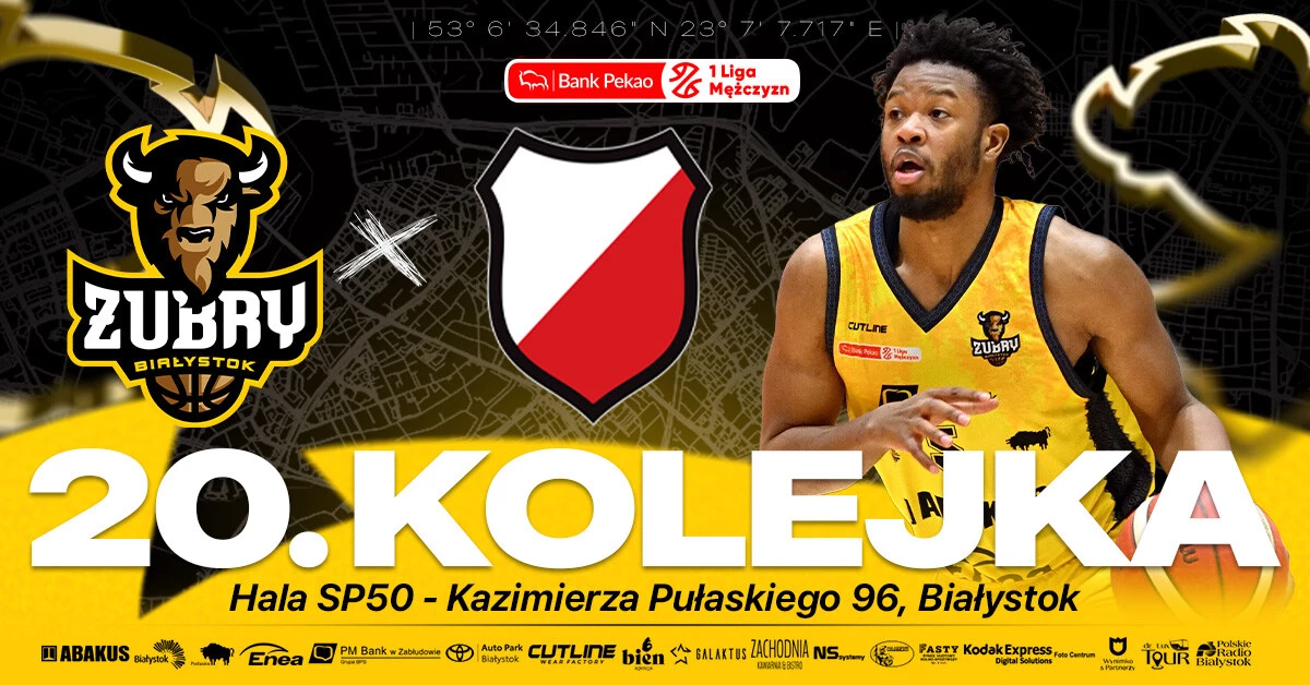Żubry Abakus Okna Białystok vs KKS Polonia Warszawa
