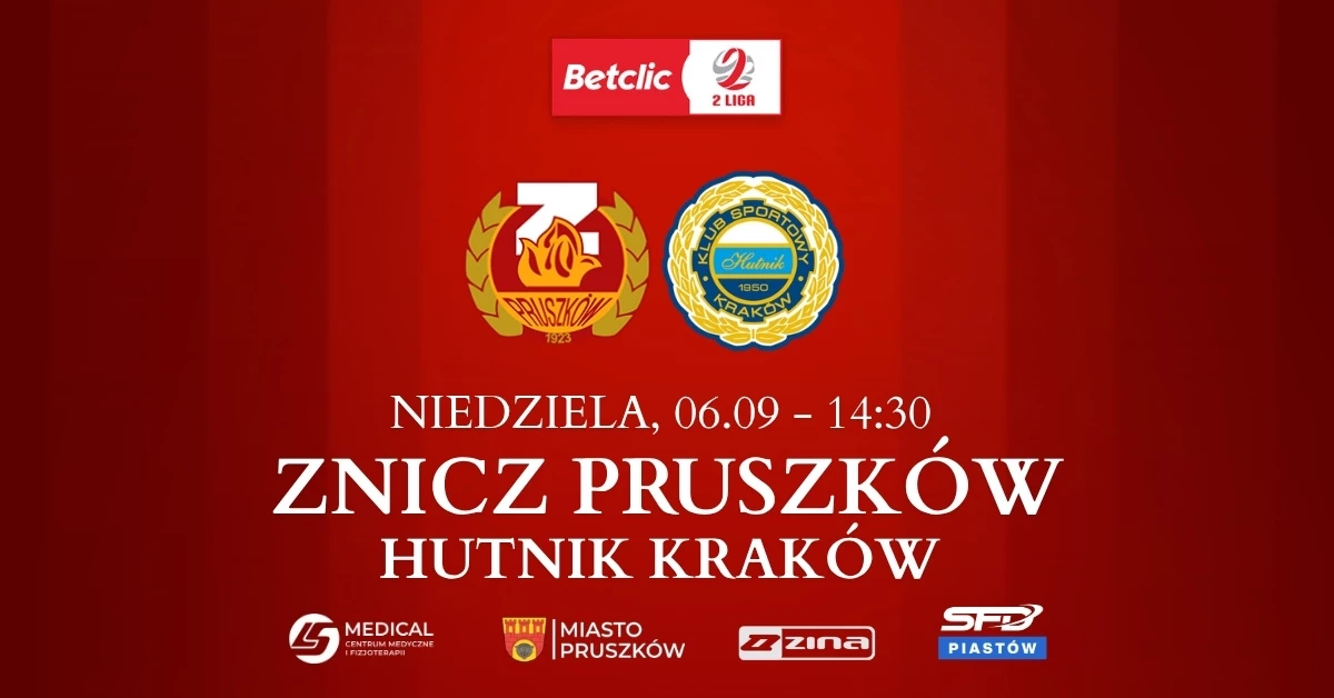MKS Znicz Pruszków vs Hutnik Kraków