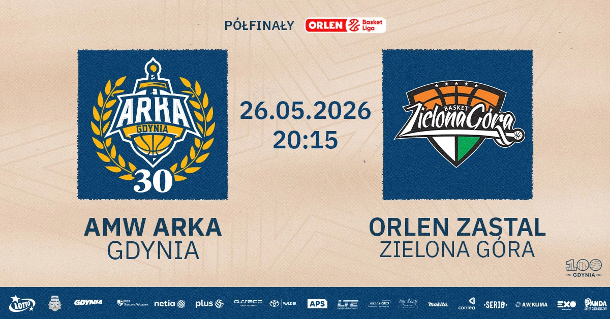 Playoff: AMW Arka Gdynia vs ORLEN Zastal Zielona Góra - Game 1